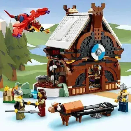 LEGO Viking schip met Midgard slang 31132 Creator LEGO CREATOR @ 2TTOYS | Official LEGO shop😊🥰 LEGO €. 119.99