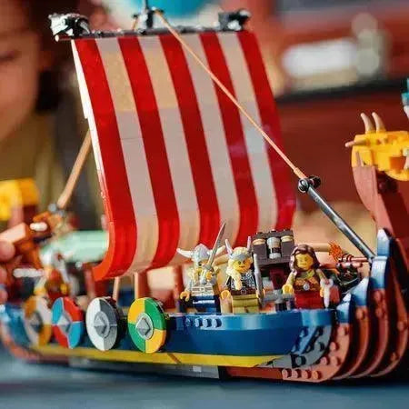 LEGO 31132 Creator Viking Ship and the newest Midgard Serpent