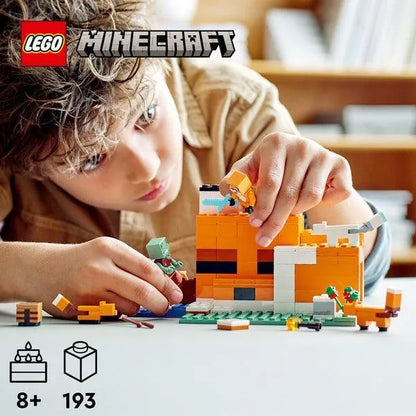 LEGO Vossenhut 21178 Minecraft LEGO MINECRAFT @ 2TTOYS | Official LEGO shop😊🥰 LEGO €. 19.99