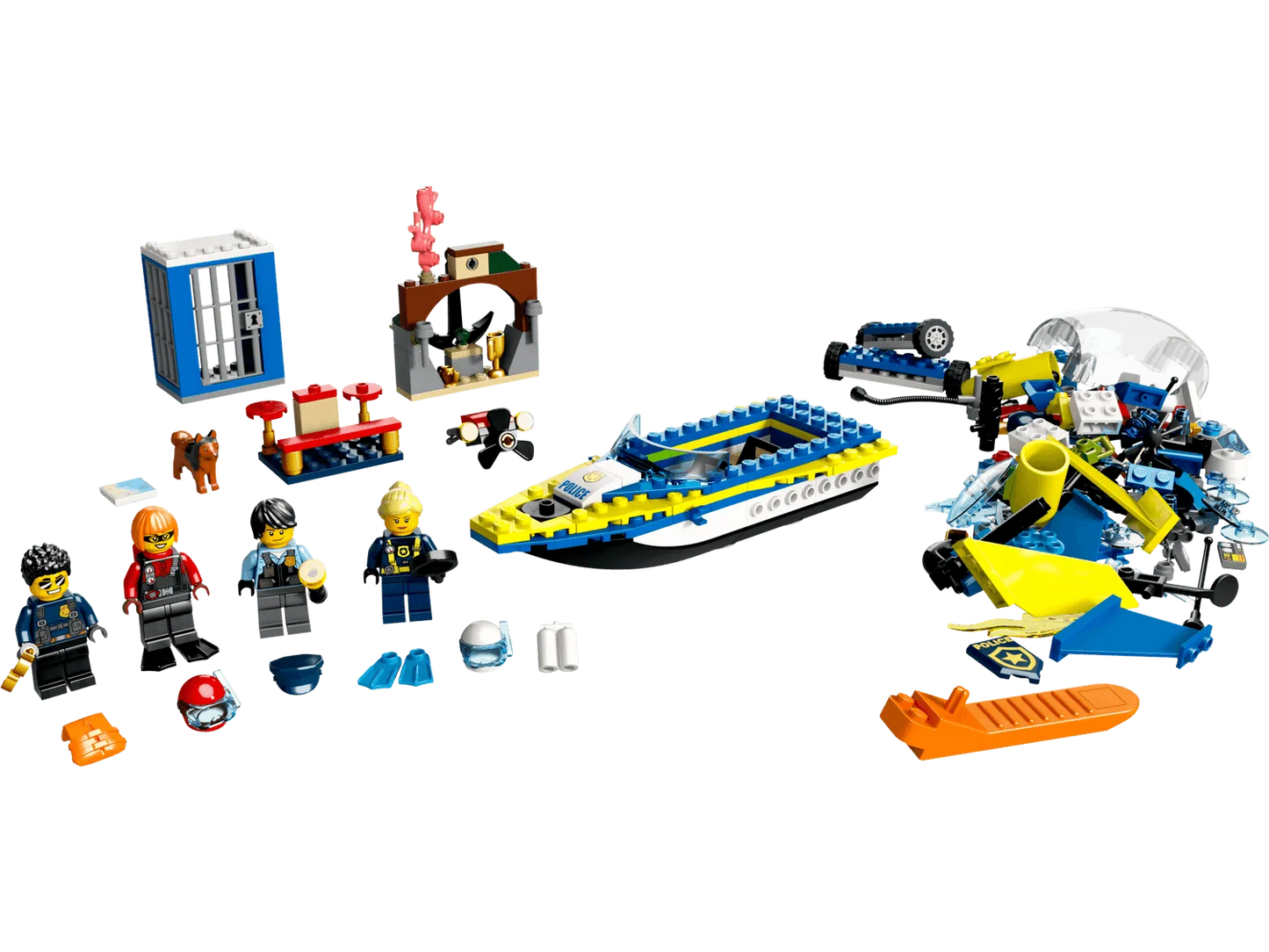 LEGO Water politie detective missie 60355 City LEGO CITY POLITIE @ 2TTOYS | Official LEGO shop😊🥰 LEGO €. 25.48