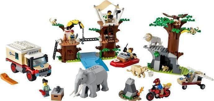 LEGO Wildlife Redding kamp in de jungle 60307 City Wildlife LEGO CITY WILDLIFE @ 2TTOYS LEGO €. 99.99