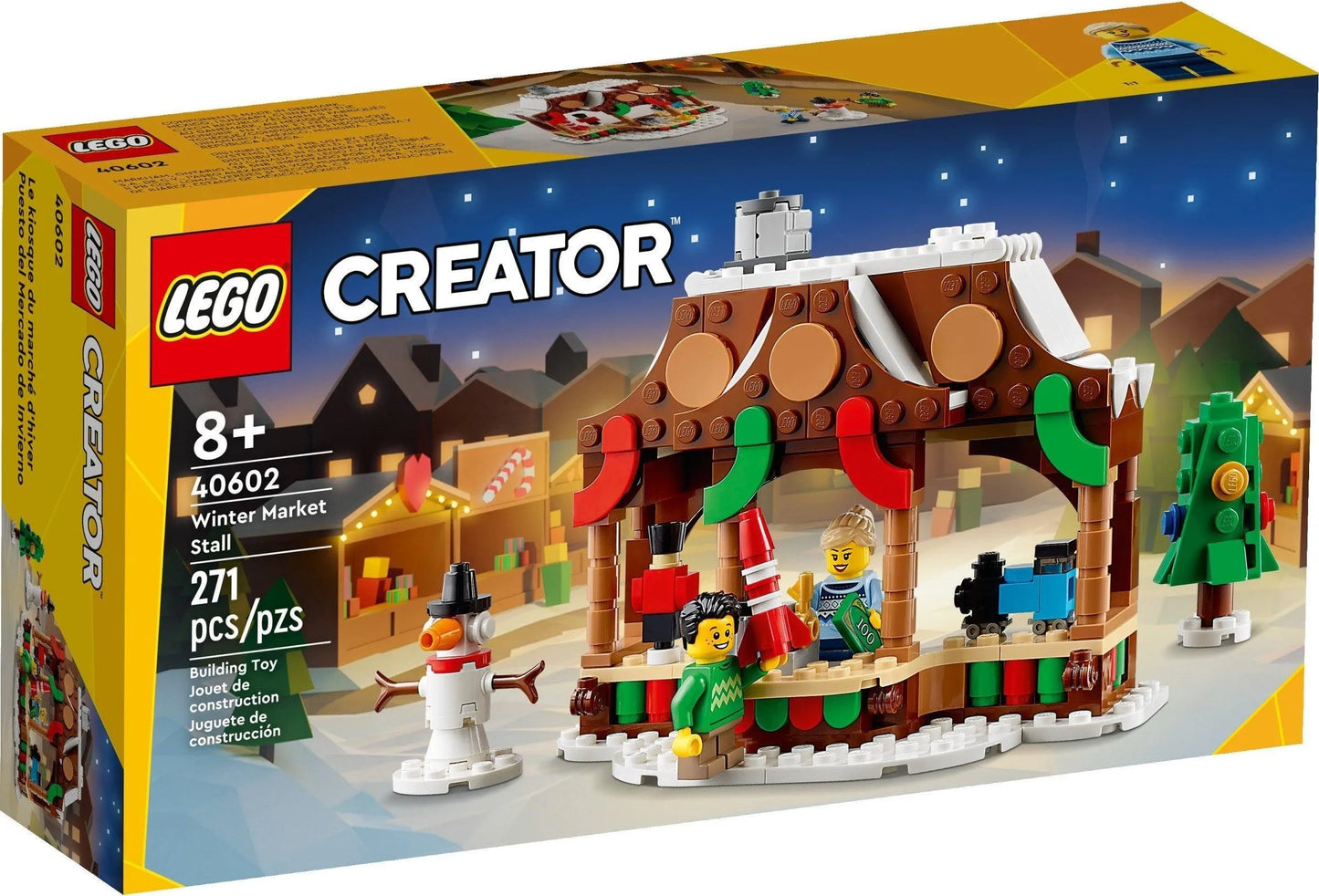 LEGO Winterse marktkraam 40602 Creator @ 2TTOYS | Official LEGO shop😊🥰 2TTOYS €. 9.99