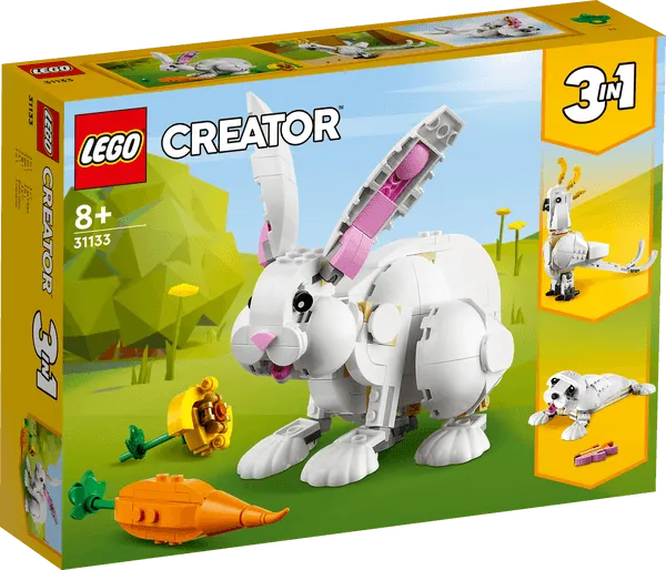 LEGO wit konijn 31133 Creator LEGO CREATOR @ 2TTOYS | Official LEGO shop😊🥰 LEGO €. 16.98