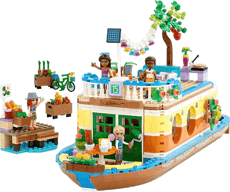 LEGO Woonboot op het kanaal 41702 Friends LEGO FRIENDS @ 2TTOYS LEGO €. 74.99