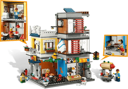 LEGO Woonhuis, dierenwinkel en café 31097 Creator 3-in-1 LEGO CREATOR @ 2TTOYS | Official LEGO shop😊🥰 LEGO €. 89.99