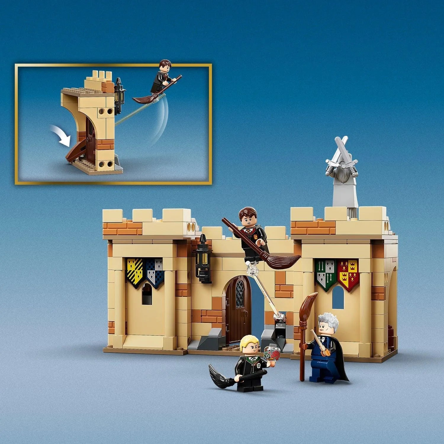 LEGO Zweinstein Eerste vliegles 76395 Harry Potter LEGO HARRY POTTER @ 2TTOYS | Official LEGO shop😊🥰 LEGO €. 39.98