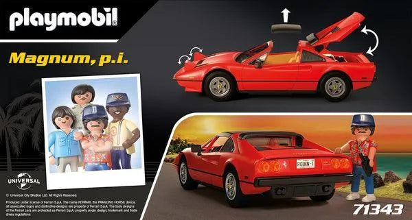 Playmobil Ferrari 308 Magnum PI 71343 Classic Cars PLAYMOBIL CLASSIC CARS @ 2TTOYS | Official LEGO shop😊🥰 PLAYMOBIL €. 63.99