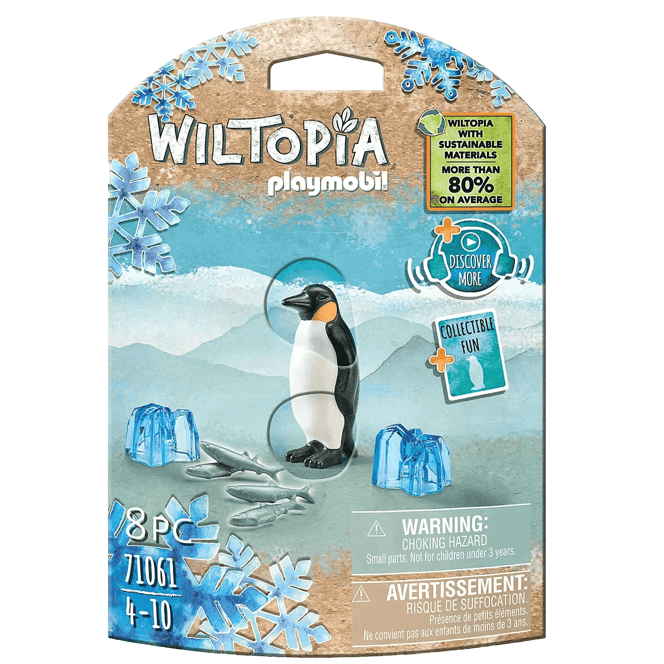 Playmobil Keizers pinguin 71061 Wiltopia PLAYMOBIL WILTOPIA @ 2TTOYS PLAYMOBIL €. 3.99