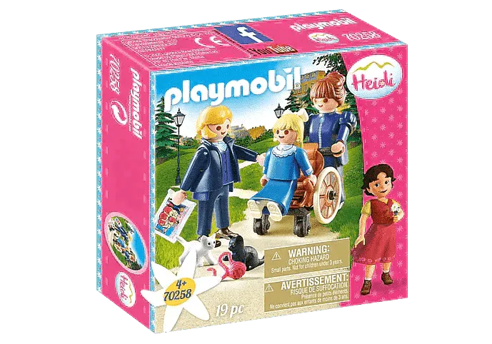 PLAYMOBIL Klara met vader en mevrouw Rottenmeier 70258 Heidi PLAYMOBIL @ 2TTOYS | Official LEGO shop😊🥰 PLAYMOBIL €. 9.49