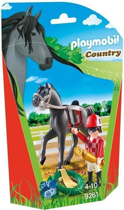 Playmobil Paard met Jockey 9261 Country Manege PLAYMOBIL @ 2TTOYS PLAYMOBIL €. 4.99