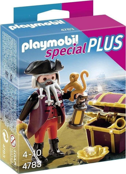 Playmobil Piraat Met Schatkist 4783 Piraten PLAYMOBIL @ 2TTOYS | Official LEGO shop😊🥰 PLAYMOBIL €. 3.49