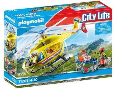 PLAYMOBIL Reddingshelikopter 71203 City Life PLAYMOBIL CITY LIFE @ 2TTOYS | Official LEGO shop😊🥰 PLAYMOBIL €. 44.49