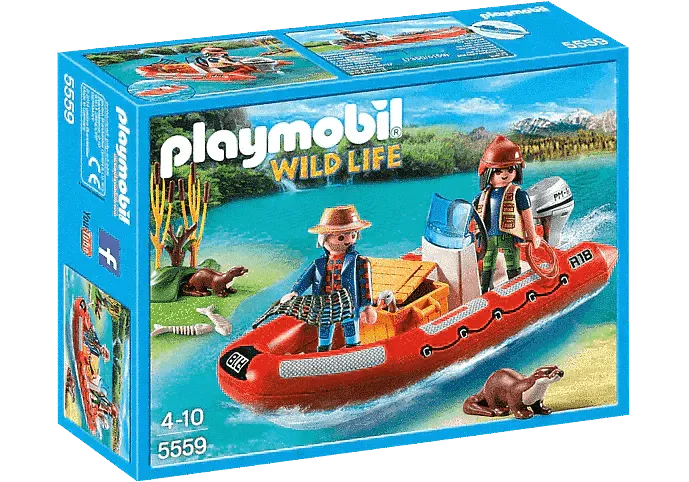 Playmobil Rubberboot met stropers 5559 Wildlife PLAYMOBIL @ 2TTOYS | Official LEGO shop😊🥰 PLAYMOBIL €. 18.99