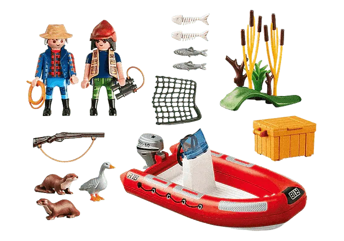 Playmobil Rubberboot met stropers 5559 Wildlife PLAYMOBIL @ 2TTOYS | Official LEGO shop😊🥰 PLAYMOBIL €. 18.99