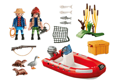 Playmobil Rubberboot met stropers 5559 Wildlife PLAYMOBIL @ 2TTOYS | Official LEGO shop😊🥰 PLAYMOBIL €. 18.99