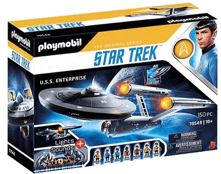 PLAYMOBIL Star Trek U.S.S. Enterprise NCC-1701 James T. Kirk 70548 PLAYMOBIL STARTREK @ 2TTOYS | Official LEGO shop😊🥰 PLAYMOBIL €. 449.99