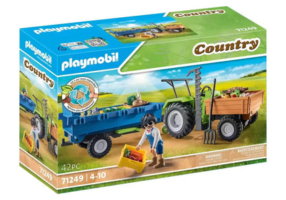 PLAYMOBIL Trekker met aanhanger 71249 Country PLAYMOBIL COUNTRY @ 2TTOYS PLAYMOBIL €. 21.99