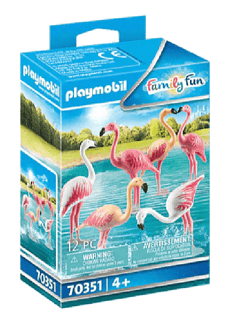 PLAYMOBIL Zwerm met 6 flamingo's 70351 City Life PLAYMOBIL @ 2TTOYS | Official LEGO shop😊🥰 PLAYMOBIL €. 6.49